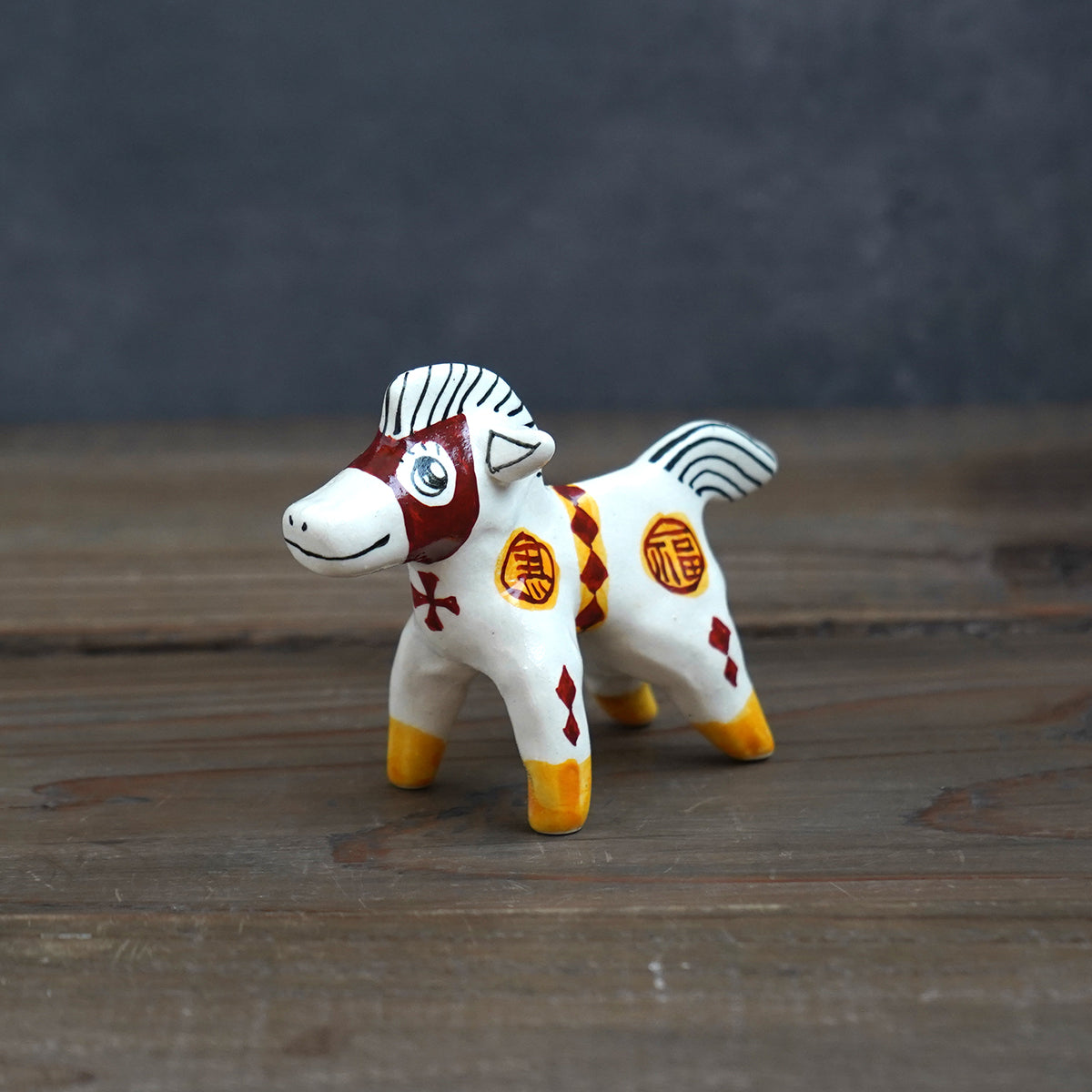 干支フィギア【午】ウマジャロウ 黄色 福02