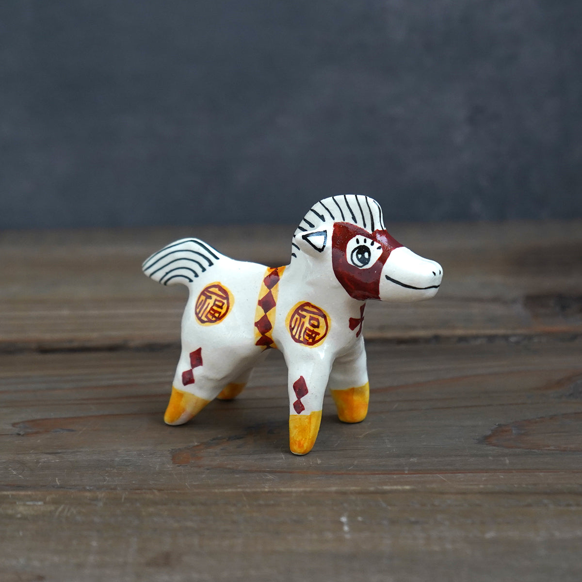 干支フィギア【午】ウマジャロウ 黄色 福02