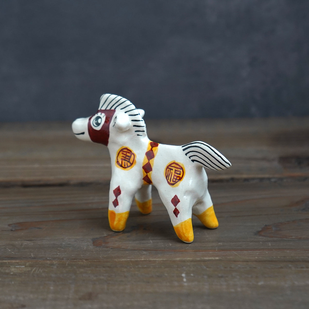 干支フィギア【午】ウマジャロウ 黄色 福02